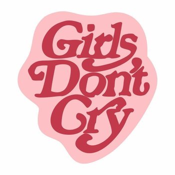 Dekoracyjny Miękki Dywan "Girl'S Don'T Cry" 120 X120 cm - Różowy - HEDO