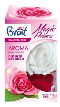 Dekoracyjny odświeżacz powietrza BRAIT Magic Flower Beautiful Rose, 75ml - Brait