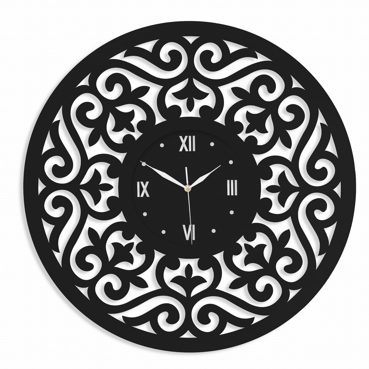 Фото - Настінний годинник Vintage Dekoracyjny Zegar Ażurowy, Florence,  Style L  ( 60 X 60 Cm )