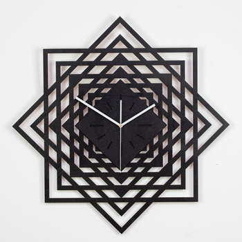 Dekoracyjny Zegar Ażurowy, Święta Geometria L ( 60 X 60 Cm ) - ORNAMENTI