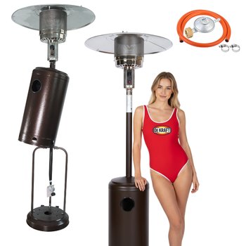 DeKraft Ogrzewacz Tarasowy 13900 (DE-13900) Brąz - DEKRAFT
