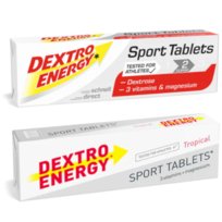 DEKSTROZA W PASTYLKACH Z WITAMINAMI I MAGNEZEM Dextro energy