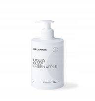 DeLaMark - Mydło w płynie do rąk i ciała, Zielone jabłko - 500 ml