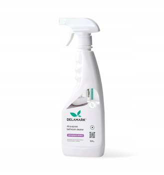 DeLaMark - Uniwersalny płyn do mycia łazienek Trawa cytrynowa i werbena - 500 ml - DeLaMark