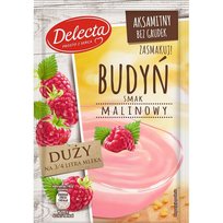 Delecta, budyń malinowy, 64 g Delecta