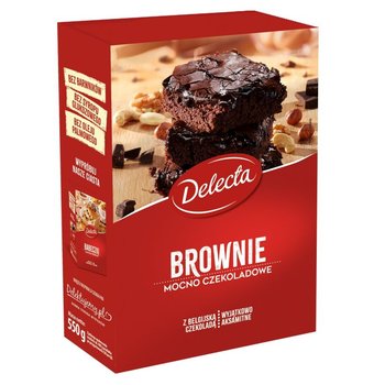 Delecta, ciasto brownie, 550 g - Delecta