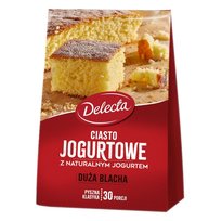 Delecta, ciasto jogurtowe z naturalnym jogurtem Duża Blacha, 640 g Delecta