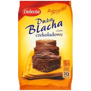 Delecta, Duża Blacha, Ciasto czekoladowe, 670 g - Delecta