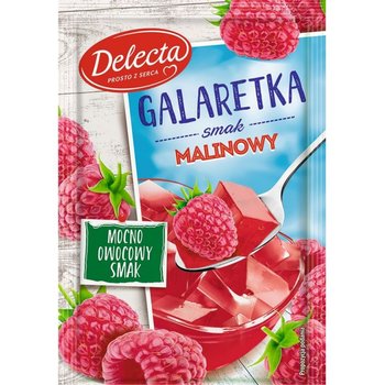 Delecta, galaretka malinowa, 70 g - Delecta