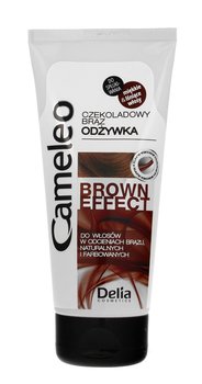 Delia, Cameleo Brown Effect, odżywka do włosów brązowa, 200 ml - Delia