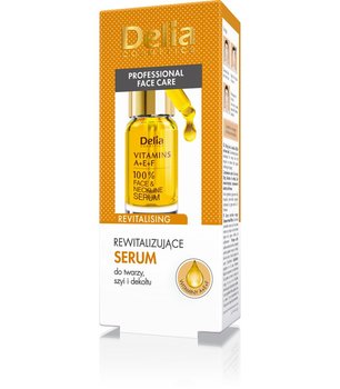 Delia Cosmetics, 100%, serum do twarzy szyi i dekoltu witaminy A E i F, 10 ml - Delia Cosmetics