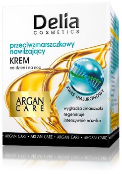 Delia Cosmetics, Argan Care, krem przeciwzmarszczkowy nawilżający na dzień i noc, 50 ml - Delia Cosmetics