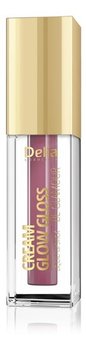 Delia Cosmetics, Be Glamour Cream Glow Gloss, pomadka w płynie 204 Cookie Rum, 5 ml - Delia Cosmetics