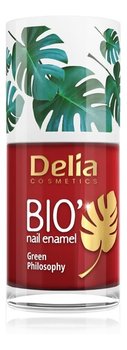 Delia Cosmetics, Bio Green Philosophy, lakier do paznokci 615 Strawberry, 11 ml   - Delia