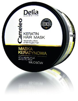 Delia Cosmetics, Cameleo, maska keratynowa do włosów zniszczonych, 200 ml - Delia