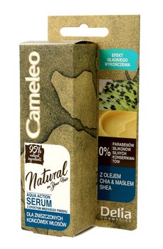 Delia Cosmetics, Cameleo Natural, serum do włosów na zniszczone końcówki, 55 ml - Delia Cosmetics