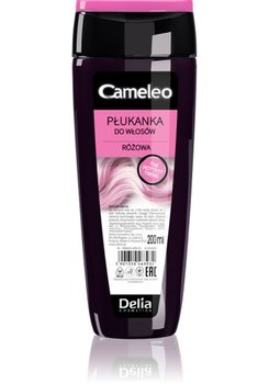 Delia Cosmetics, Cameleo, płukanka do włosów, różowa, 200 ml - Delia Cosmetics