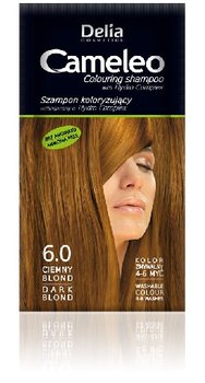 Delia Cosmetics, Cameleo, szampon koloryzujący, 6.0 Ciemny blond - Delia