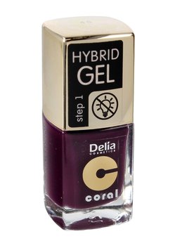Delia Cosmetics, Coral Hybrid Gel, emalia do paznokci 48, 11 ml   - Delia Cosmetics