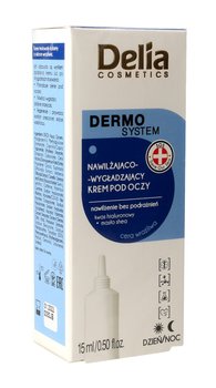 Delia Cosmetics, Dermo System, krem pod oczy nawilżająco-wygładzający dzień/noc, 15 ml - Delia Cosmetics