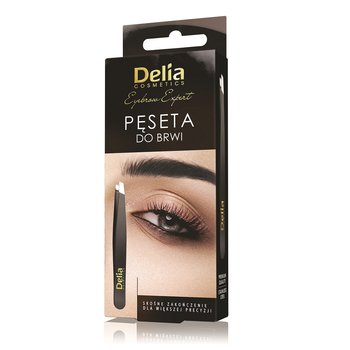 Delia Cosmetics, Eyebrow Expert, pęseta do brwi, 1 szt. - Delia