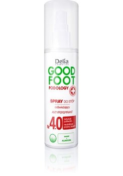 Delia Cosmetics, Good Foot Podology Nr 4.0, spray do stóp odświeżający, 100 ml - Delia Cosmetics