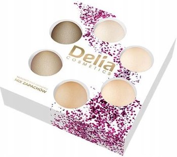 Delia Cosmetics, Musujące kule do kąpieli, mix zapachów 6 x 100 g - Delia Cosmetics