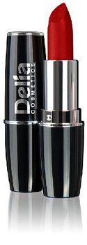 Delia Cosmetics, Satine Lips, pomadka kryjąca nr 08, 3,9 g - Delia Cosmetics