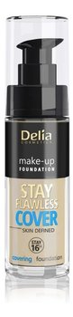 Delia Cosmetics Stay Flawless Cover Podkład kryjący 16H NR506 Coffe 30ml - Delia Cosmetics