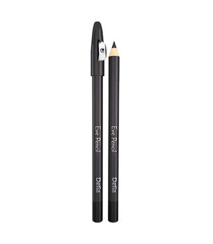 Delia, Eye Pencil, czarna kredka do oczu z temperówką - Delia