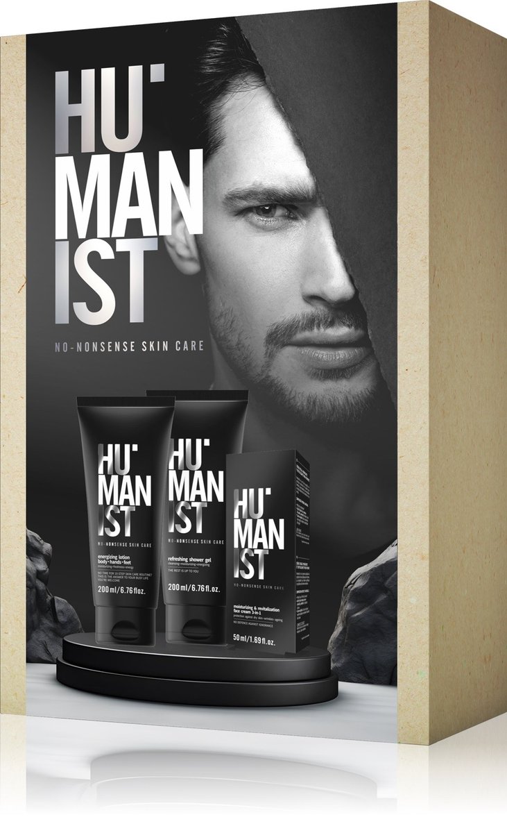 Empik DELIA Zestaw Humanist Balsam po goleniu + Żel do mycia + Krem do rąk