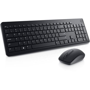 Dell Keyboard and Mouse KM3322W Keyboard and Mouse Set, Wireless, Batteries included, RU, Black - Dell