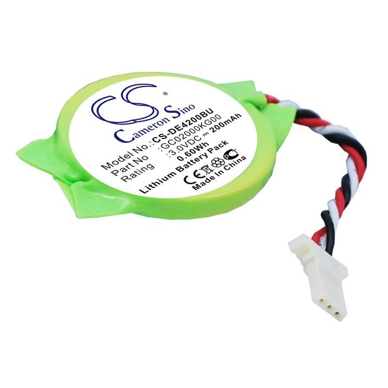 Dell Latitude E4200 / GC02000KG00 200mAh 0.60Wh Lithium 3.0V (Cameron ...