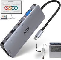 DELL STACJA DOKUJĄCA DO LAPTOPA HUB USB-C 2x HDMI PD PODWÓJNY MONITOR