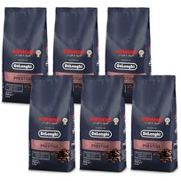 Delonghi Kimbo Espresso Prestige, kawa ziarnista, średnio palona włoska kawa 6x1kg DeLonghi