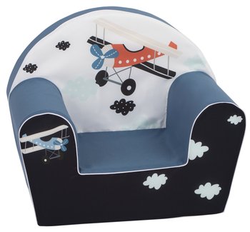 Delsit, Fotel z pianki dla dziecka, Samolot, Dt8-2069 - Delsit