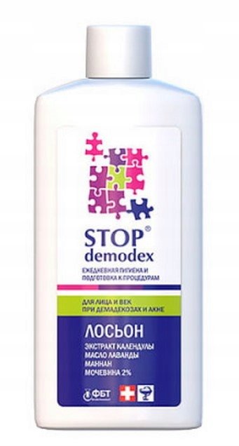Фото - Засіб для очищення обличчя і тіла Demodex, Tonik Do Twarzy I Powiek, Trądzik, 150 Ml