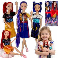 DEMON HUNTERS 3 LALKI KPOP ŁOWCZYNIE DEMONÓW ZOEY MIRA RUMI ZESTAW LALEK