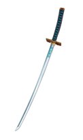 demon slayer - nichirin sword (muichiro tokito) -replica proplica 91cm ...