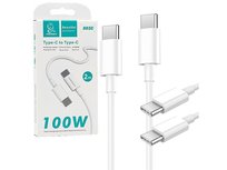 Denmen Kabel Usb-C Typ-C Usb C 3,6A 100W 2M Mocny Szybkie Ładowanie