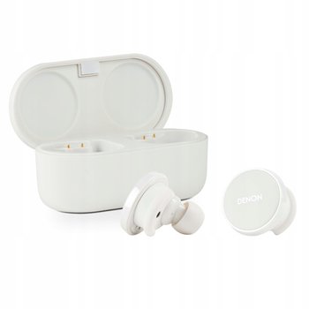 Denon PerL Pro Bezprzewodowe Białe słuchawki douszne Bluetooth ANC - Denon