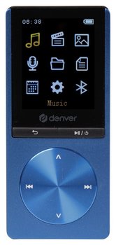 Denver MP-1820 - odtwarzacz MP4 z Bluetooth, niebieski - Denver