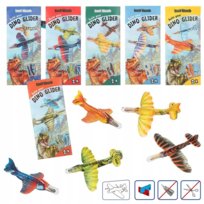 DEPESCHE, szybowiec do składania dino world 2szt. mix wzorów 12272a Depesche