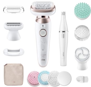 Depilator BRAUN Silk Epil 9 Flex 9-580 3D Biało-złoty - Braun