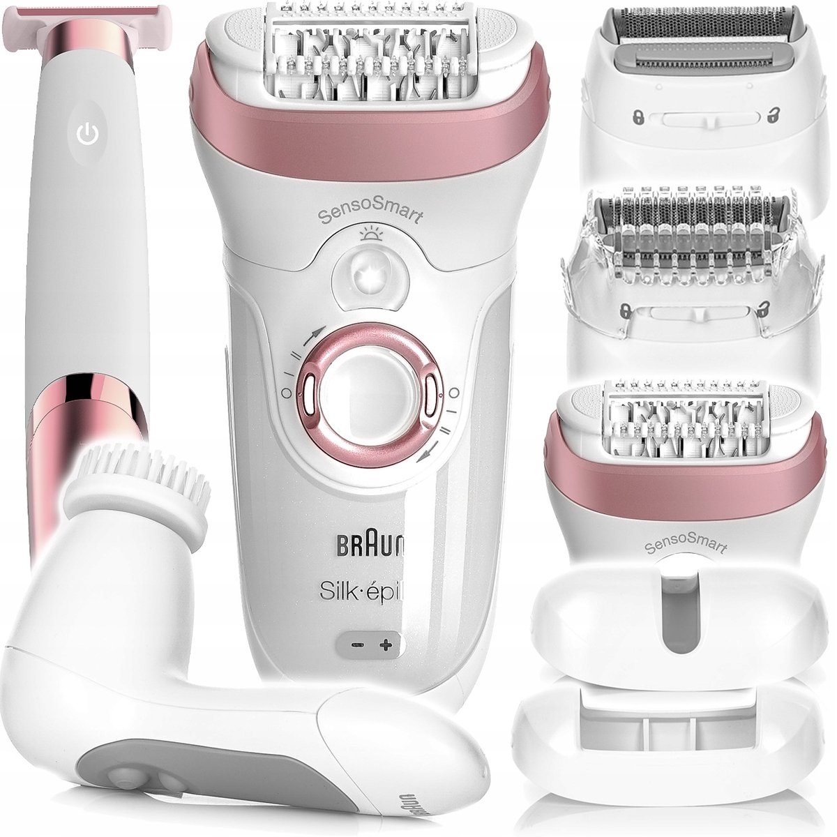 Depilator Braun Silk epil 9 SensoSmart WetDry Extreme Limited Pack ...