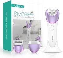 Depilator Damski Bezprzewodowy 3w1 do Usuwania Włosów na Mokro i Sucho LCD