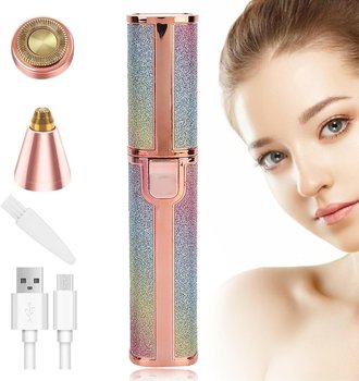 Depilator do twarzy, trymer do twarzy dla kobiet, trymer do brwi i depilator do twarzy dla kobiet, bezbolesny elektryczny depilator do ust - Inny producent