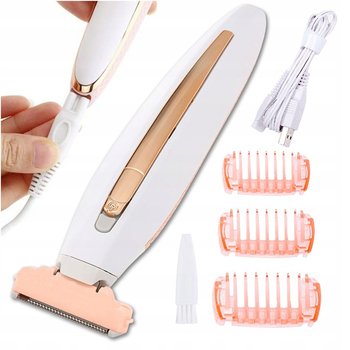 DEPILATOR FLAWLESS TOUCH USB Z LED BEZBOLESNA MASZYNKA DO CIAŁA I TWARZY - DomoweHity24