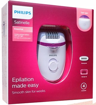 Depilator Golarka do Nóg Przewodowy Satinelle Philips BRE275/30 2 Prędkości - inna (Inny)