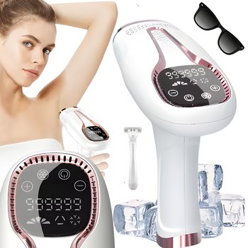 DEPILATOR IPL LASEROWY MOCNY CHŁODZĄCY BEZBOLESNY DO CIAŁA DEPILACJA BIKINI / KanejaBeauty - Kaneja